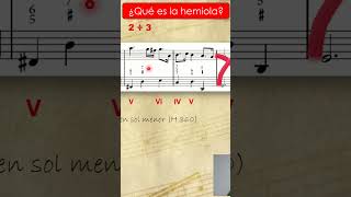 ¿Qué es la Hemiola analisismusical cadencia music classicalmusic [upl. by Hamian693]