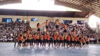 2nd place Engineering Department cheer dance Competition 2024 NMSCST [upl. by Peednama]