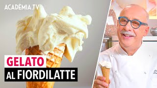 Gelato Fiordilatte fatto in casa di Sergio Dondoli il più buono del Mondo [upl. by Eirrem329]