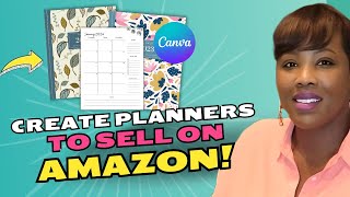 Watch Me Make a Planner in Canva for KDP FAST From Start to Finish [upl. by Pearline]