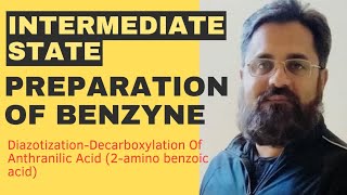 Preparation Of Benzyne DiazotizationDecarboxylation Of Anthranilic Acid 2amino benzoic acid [upl. by Addiego]