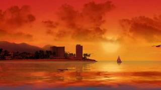 3D Tropical Sunsets screensaver HD [upl. by Anuqahs]