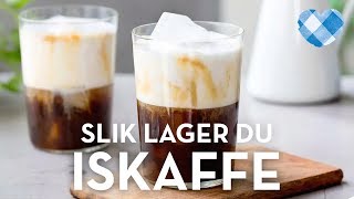 Iskaffe oppskrift  slik lager du det  TINE Kjøkken [upl. by Kaz845]