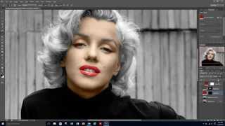 Photoshop Tutorial How to colorize black and white photos  Extended Tutorial [upl. by Narib]