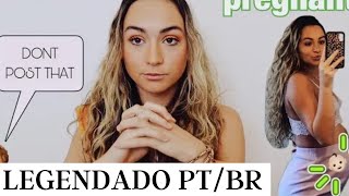 Hiding my ENTIRE pregnancy  LEGENDADO PT  BR [upl. by Arivle]