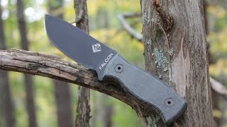 Ontario Knife Falcon Small But Tough Survival  Outdoor Knife [upl. by Iznyl]