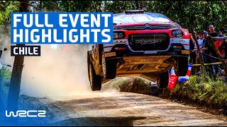 WRC2  WRC3 Event Highlights  Rally Chile Bio Bío 2024 [upl. by Esra]