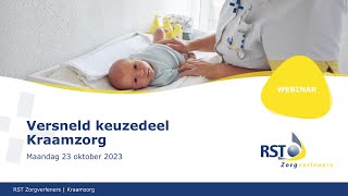 Webinar Versneld keuzedeel Kraamzorg [upl. by Anivad294]