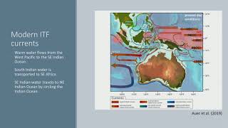 Maya Reimi Presents The impact of MidPleistocene Indonesian Throughflow thermocline changes [upl. by Nielsen]