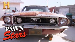 Pawn Stars Rick amp Corey Can’t Agree on RARE 68 Bullitt Mustang Season 6  History [upl. by Ariajay546]