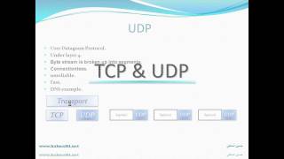 البروتوكول TCP و UDP [upl. by Naasar]