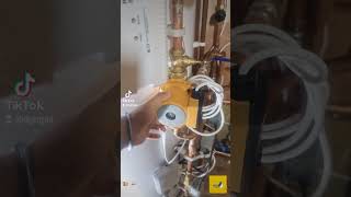 VAILLANT BOILER amp MEGAFLO INSTALLATION IN PROGRESS  LONDON [upl. by Rekab]