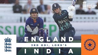 Dramatic Finish  Highlights  England v India  3rd Womens Royal London ODI 2022 [upl. by Laemsi325]