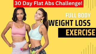 🔥 Flat Stomach in 30 Days Home Abs Challenge l Weight Loss Challenge Workout for Beginners l Yoga [upl. by Ricard]