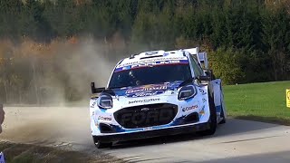 WRC Central European Rally 2024 HighlightsMistakes [upl. by Enneiviv]