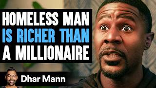 HOMELESS MAN Is Richer Than A MILLIONAIRE  Dhar Mann Studios [upl. by Afaw]