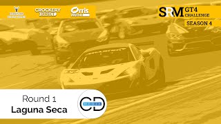 Round 1  Laguna Seca  Sim Racing Magazine GT4 Challenge Season 4 [upl. by Klimesh]