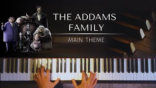 The Addams Family Opening Theme Song  piano sheets [upl. by Elleivad395]