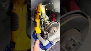 How to properly remove a brake caliper No screwdrivers or prybars [upl. by Winni]