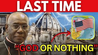 CARDINAL SARAHS RALLYING CRY PRACTICAL ATHEISM THREATENS FAITH [upl. by Norraf]