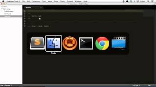 Beginners App Development with Corona SDK Tutorial  Creating A New Project [upl. by Mandell]