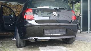 Bmw 116i Cold Start Sound [upl. by Nepil390]