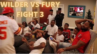 WILDER VS FURY FIGHT 3 REACTION [upl. by Nylteak]