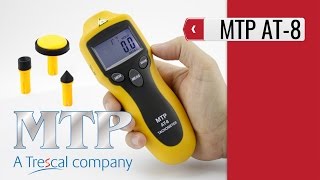 MTP AT8 ContactNonContact Tachometer product video presentation [upl. by Ajar]