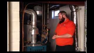 How to identify the parts amp controls Gas  Hot Water Boiler [upl. by Shatzer]