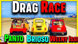 TINY CAR Drag Race [upl. by Oakie19]