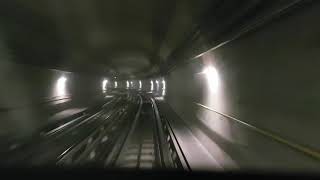 MP89  Voyage intégral entre Mairie de Saint Ouen et Olympiades sur la ligne 14 du métro parisien [upl. by Almena]