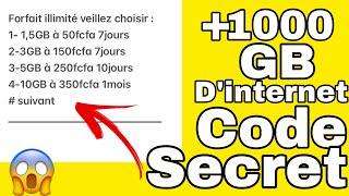 Voici le Code secret MTN pour avoir Forfait Internet Data à petit prix [upl. by Mahgirb391]