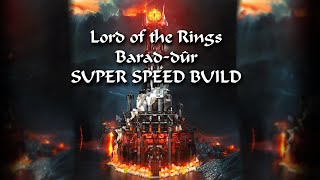 LEGO Lord of the Rings Baraddûr SUPER SPEED BUILD [upl. by Akinohs]