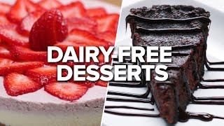 5 DairyFree Desserts [upl. by Yclehc54]