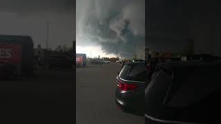 Storm Clouds Blanket Skies Above Ontario Canada [upl. by Ahsiemak]