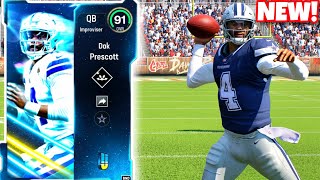 new 91 DAK PRESCOTT is UNSTOPPABLE in MADDEN 25 ULTIMATE TEAM Must BUY [upl. by Kusin]