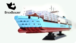 Lego Creator 10241 Maersk Line TripleE  Lego Speed Build [upl. by Silas]