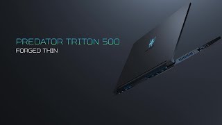 Predator Triton 500 Gaming Laptop – Forged Thin [upl. by Serica694]