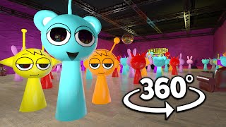 Incredibox Sprunki Nightclub  VR 360° Experience [upl. by Ettener]