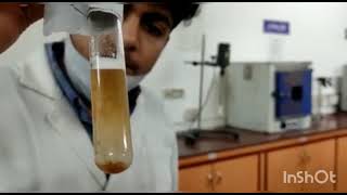 AIM  Chemical Test for Acacia  Pharmacognosy Practical [upl. by Ellebana]