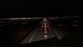 Xplane 12  A320Neo  Gusty wind Landing at Gatwick [upl. by Ardnuahsal]