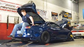 SP NFAMOUS 1400HP Supra Dyno  TX2K16 Prep [upl. by Trebleht]