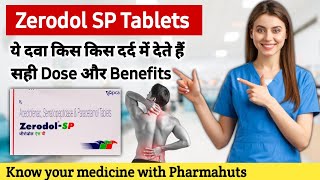 Zerodol SP  Zerodol SP tablet uses in Hindi  Zerodol SP uses  Zerodol sp dosesside effects [upl. by Akema]