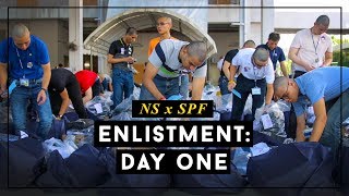 NS x SPF Enlistment Day One [upl. by Jessa]