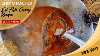 The Most Comforting Fish Curry  Eel Fish Curry Recipe  Choto macher recipe [upl. by Aitra]