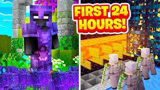 The 1 Minecraft Factions RICHEST First 24 Hours INSANE [upl. by Ut]