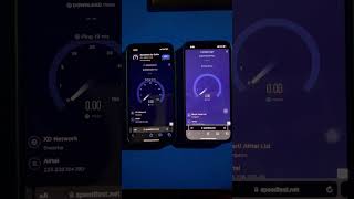 Speed test 5G vs 4G speedtest 😱 [upl. by Eidas]