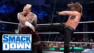 FULL MATCH  AJ Styles vs Solo Sikoa SmackDown highlights Dec 22 2023 [upl. by Ardelle]