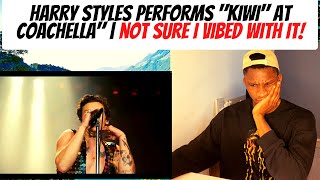 COACHELLA 2022  FIRST TIME REACTING TO Harry Styles quotKiwiquot Live at Coachella 2022 [upl. by Markiv]