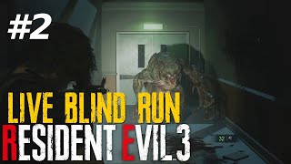 RESIDENT EVIL 3 REMAKE PARTE 2 BLIND RUN [upl. by Aharon]